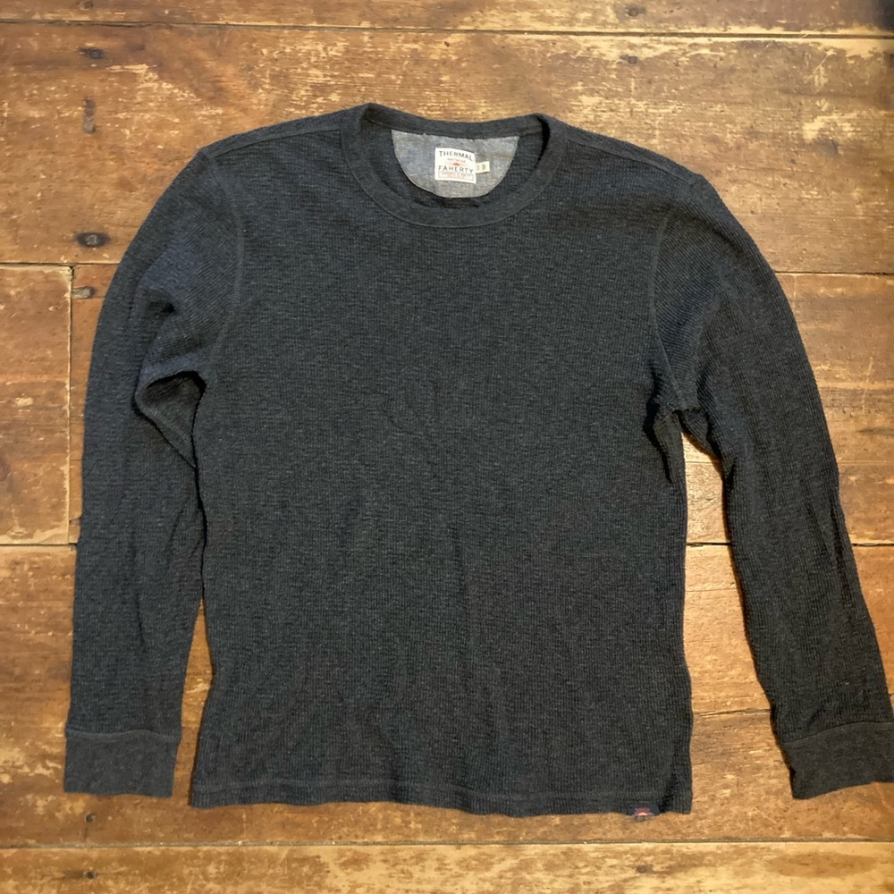Faherty thermal waffle crew